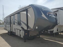 Salvage trucks for sale at Des Moines, IA auction: 2015 Forest River 5th Wheel