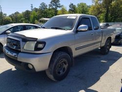 Salvage cars for sale from Copart Savannah, GA: 2003 Toyota Tundra Access Cab SR5