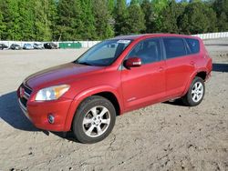 Salvage cars for sale at Gainesville, GA auction: 2010 Toyota Rav4 Limited