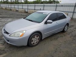 2005 Honda Accord LX en venta en Spartanburg, SC