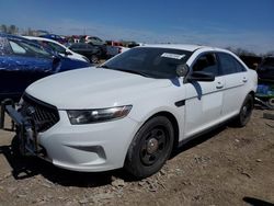 Salvage cars for sale from Copart Columbus, OH: 2014 Ford Taurus Police Interceptor