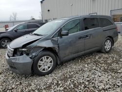 Salvage cars for sale at Appleton, WI auction: 2011 Honda Odyssey LX