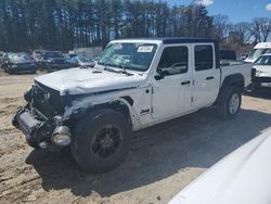 Salvage cars for sale from Copart North Billerica, MA: 2023 Jeep Gladiator Sport