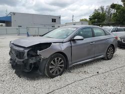 Vehiculos salvage en venta de Copart Opa Locka, FL: 2016 Hyundai Sonata Sport