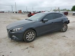 Salvage cars for sale at Oklahoma City, OK auction: 2015 Mazda 3 Touring