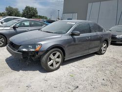 Salvage cars for sale from Copart Apopka, FL: 2013 Volkswagen Passat SE