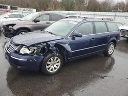 Salvage cars for sale at Assonet, MA auction: 2003 Volkswagen Passat GLS