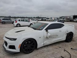 Salvage cars for sale at Houston, TX auction: 2018 Chevrolet Camaro SS