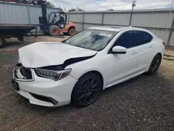 Salvage cars for sale at Kapolei, HI auction: 2018 Acura TLX Tech