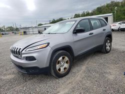 Salvage cars for sale at West Mifflin, PA auction: 2014 Jeep Cherokee Sport