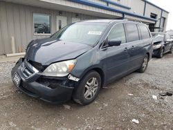 Salvage cars for sale at Earlington, KY auction: 2006 Honda Odyssey EXL