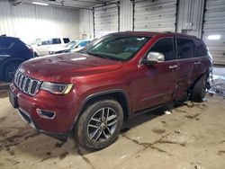 Jeep Grand Cherokee Limited salvage cars for sale: 2018 Jeep Grand Cherokee Limited