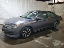 Salvage cars for sale at Ebensburg, PA auction: 2017 Honda Accord EXL