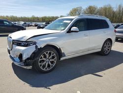 BMW X7 salvage cars for sale: 2021 BMW X7 XDRIVE40I