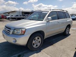 Salvage cars for sale at Sun Valley, CA auction: 2005 Toyota Highlander