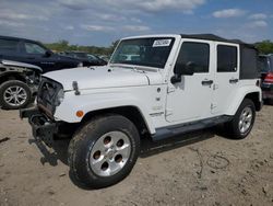 Jeep Wrangler Unlimited Sahara salvage cars for sale: 2013 Jeep Wrangler Unlimited Sahara