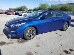 Salvage cars for sale at Las Vegas, NV auction: 2021 KIA Forte FE
