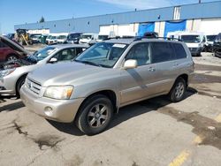 2004 Toyota Highlander en venta en Woodhaven, MI