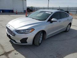 Salvage cars for sale from Copart Farr West, UT: 2019 Ford Fusion S