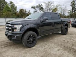 Salvage cars for sale from Copart Hampton, VA: 2016 Ford F150 Supercrew