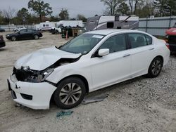 Salvage cars for sale at Hampton, VA auction: 2015 Honda Accord LX