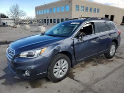 Subaru salvage cars for sale: 2016 Subaru Outback 2.5I Premium