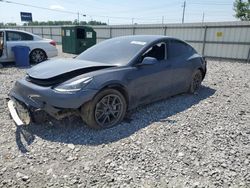Salvage cars for sale at Hueytown, AL auction: 2022 Tesla Model 3