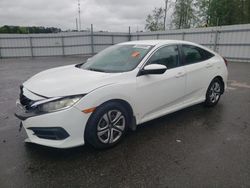 Salvage cars for sale from Copart Dunn, NC: 2017 Honda Civic LX