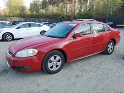Salvage cars for sale from Copart Waldorf, MD: 2011 Chevrolet Impala LT