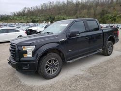 Salvage cars for sale at Hurricane, WV auction: 2015 Ford F150 Supercrew