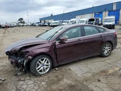 Vehiculos salvage en venta de Copart Woodhaven, MI: 2013 Ford Fusion SE