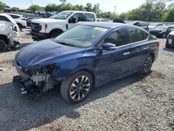 Salvage cars for sale at Riverview, FL auction: 2019 Nissan Sentra SR Turbo