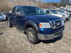 Salvage trucks for sale at West Warren, MA auction: 2008 Ford F150