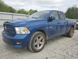 Salvage trucks for sale at Prairie Grove, AR auction: 2010 Dodge RAM 1500