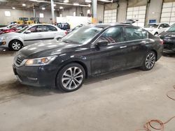 Salvage cars for sale at Blaine, MN auction: 2015 Honda Accord Sport