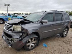 Salvage cars for sale at Houston, TX auction: 2015 Honda Pilot Touring