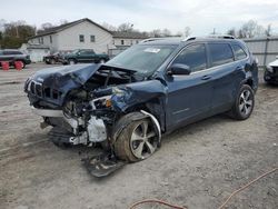 Salvage cars for sale from Copart York Haven, PA: 2021 Jeep Cherokee Limited