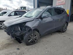 Salvage cars for sale at Duryea, PA auction: 2015 Hyundai Tucson Limited