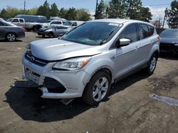 Salvage cars for sale from Copart Denver, CO: 2015 Ford Escape SE