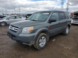 Salvage cars for sale from Copart Elgin, IL: 2007 Honda Pilot LX