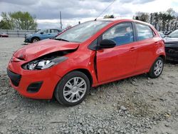 Vehiculos salvage en venta de Copart Mebane, NC: 2014 Mazda 2 Sport