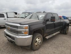Salvage cars for sale at Houston, TX auction: 2015 Chevrolet Silverado K3500 LT
