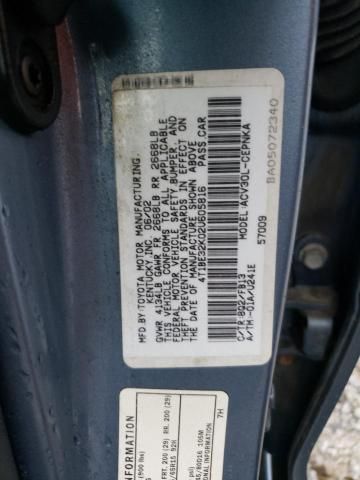 2002 Toyota Camry LE