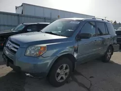 Salvage cars for sale at Dyer, IN auction: 2006 Honda Pilot EX