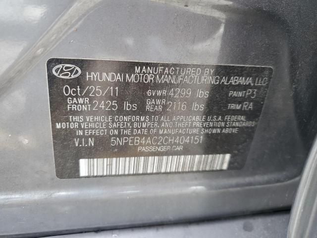 2012 Hyundai Sonata GLS