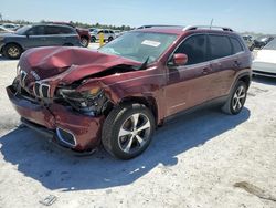 Salvage cars for sale at Arcadia, FL auction: 2019 Jeep Cherokee Limited