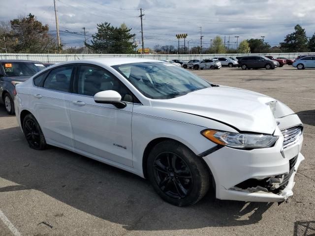 2018 Ford Fusion SE Hybrid