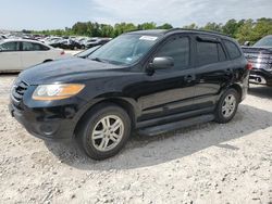 Salvage cars for sale from Copart Houston, TX: 2011 Hyundai Santa FE GLS