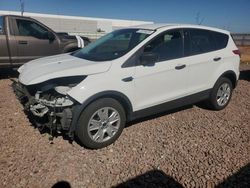 Salvage cars for sale at Phoenix, AZ auction: 2015 Ford Escape S