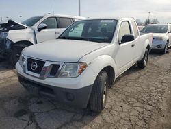 Salvage trucks for sale at Woodhaven, MI auction: 2014 Nissan Frontier S